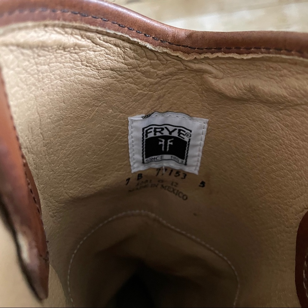 FRYE Melissa button dark brown boots - Picture 5 of 6